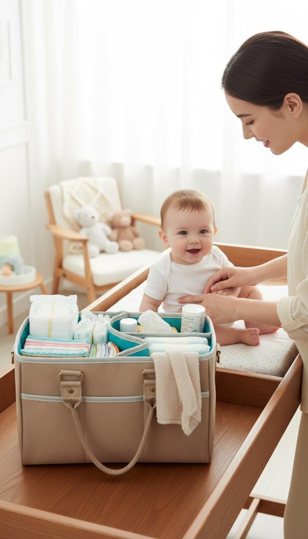 Multifunctional Diaper Organizer