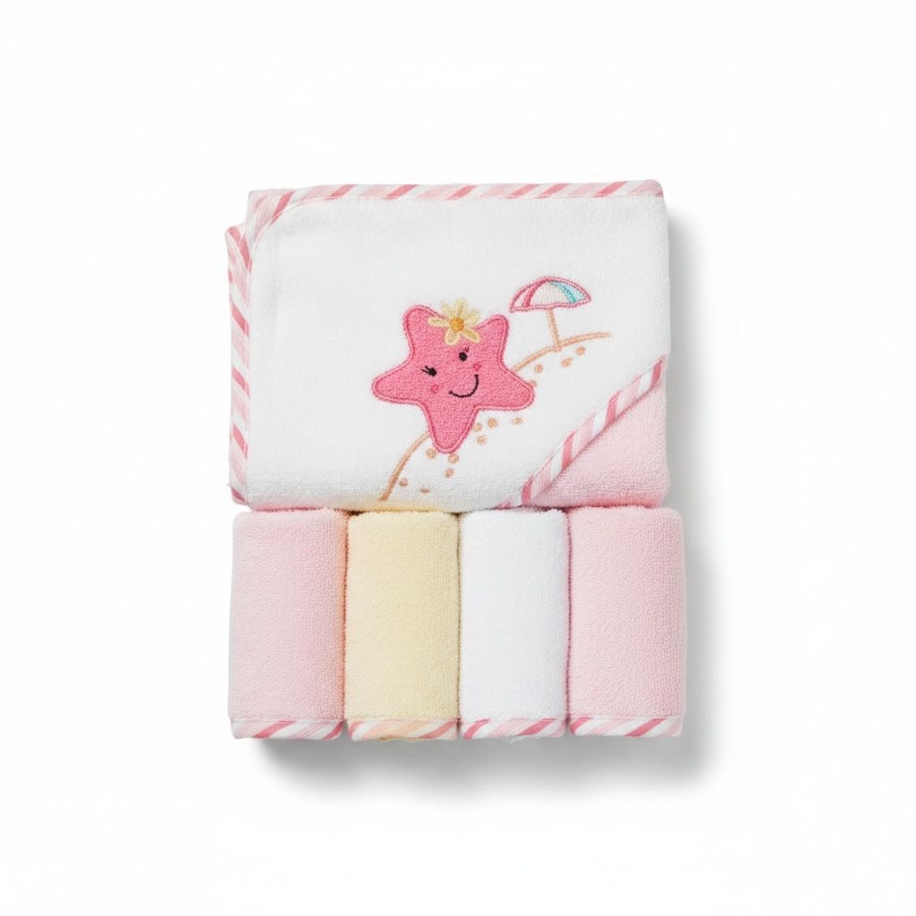 Clanforth Hooded Baby Towel Set