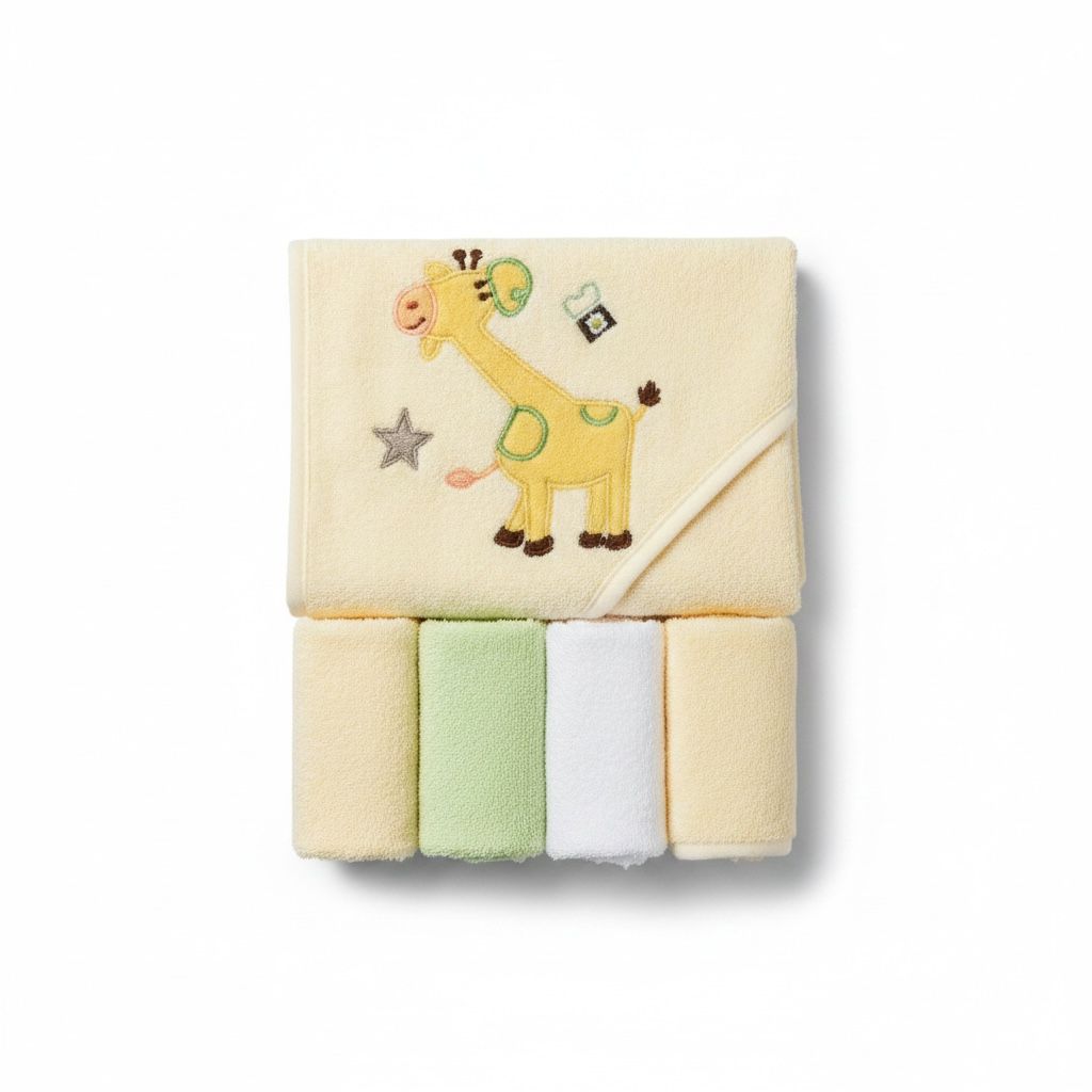 Clanforth Hooded Baby Towel Set