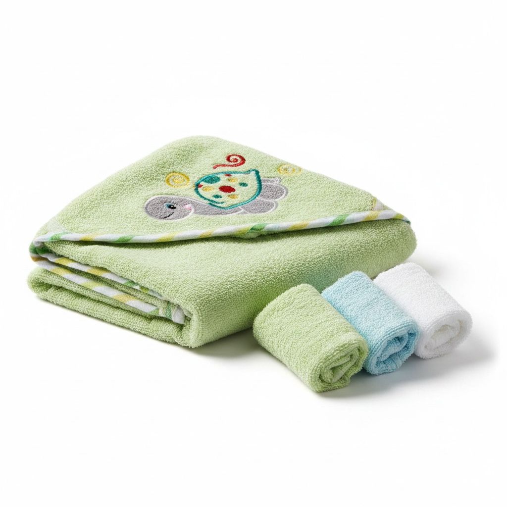 Clanforth Hooded Baby Towel Set