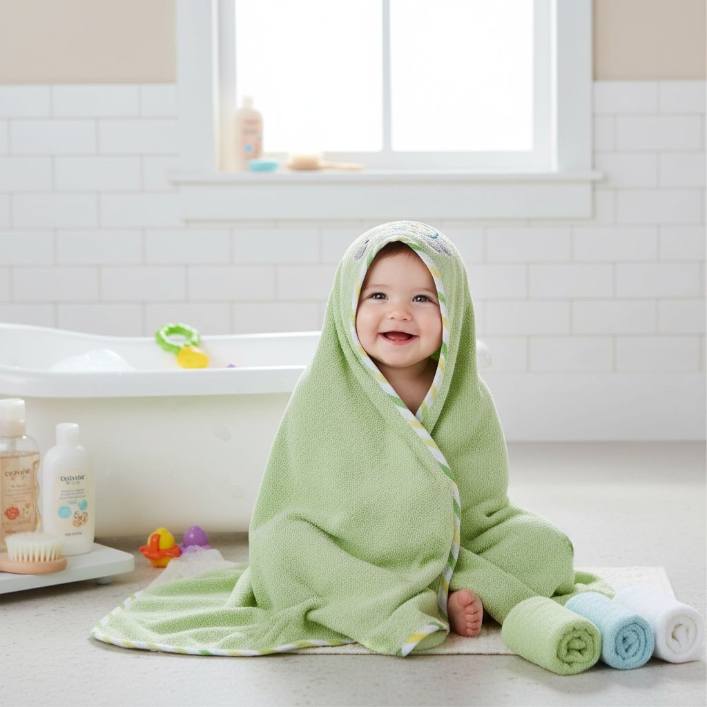 Clanforth Hooded Baby Towel Set