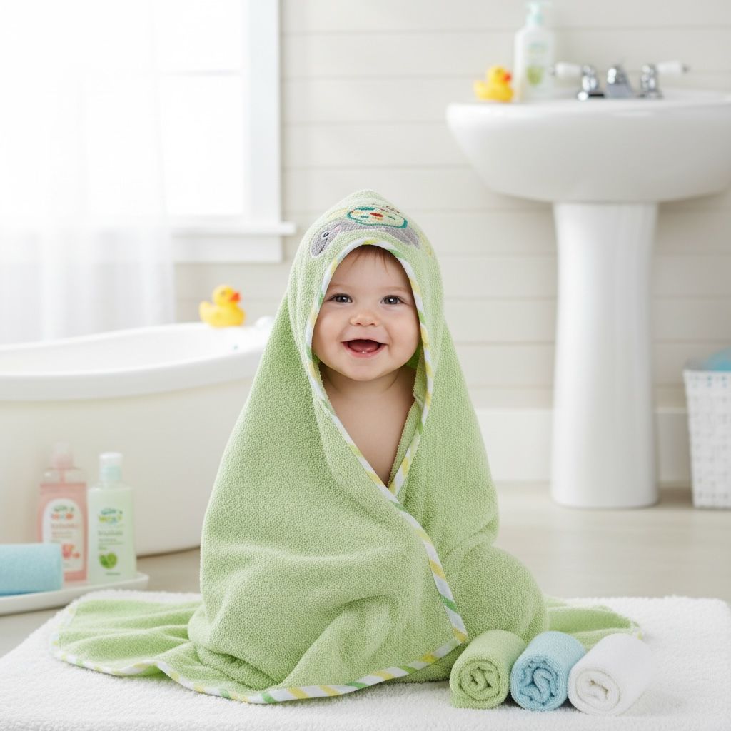 Clanforth Hooded Baby Towel Set