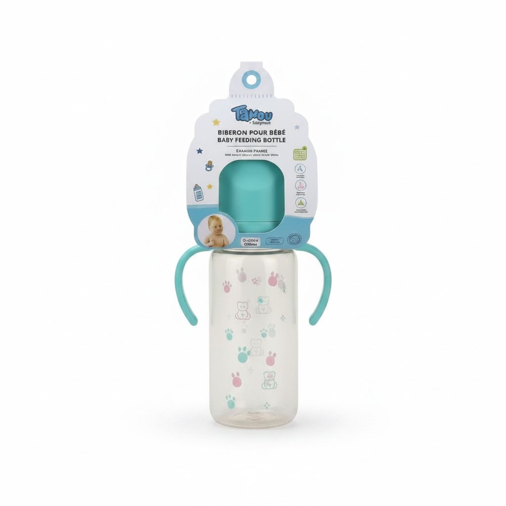 Clanforth Baby Bottle Open Handles