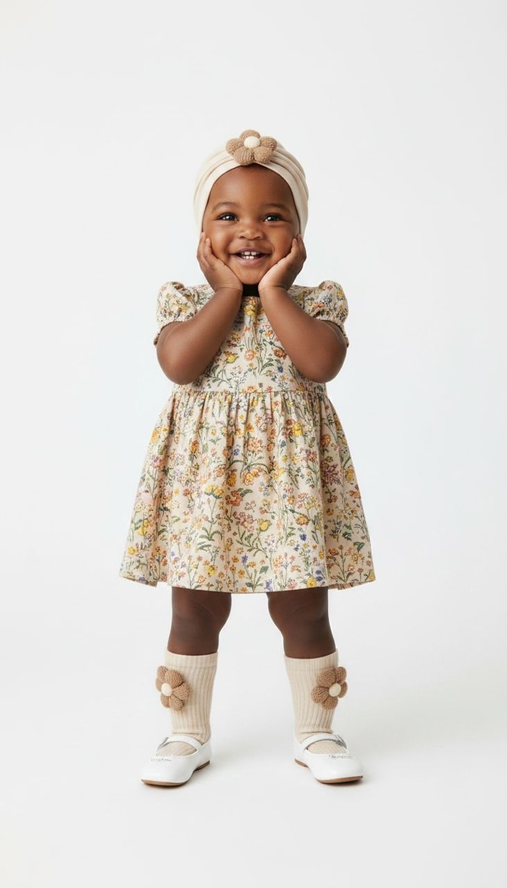 Clanforth Baby Hat & booties Set