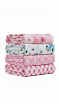Clanforth Set of 4 Lightweight Baby Blankets